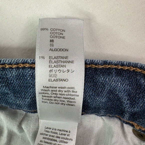 GAP Blue Bootleg Fit Jeans Classic Design Size 8/28 - Picture 4 of 8